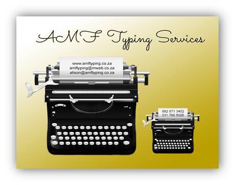 AMF Typing Services